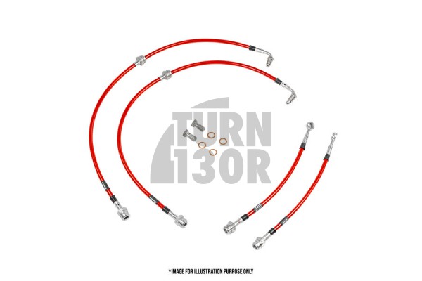 Goodridge Braided Brake Hose Lines Kit Nissan R35 GTR