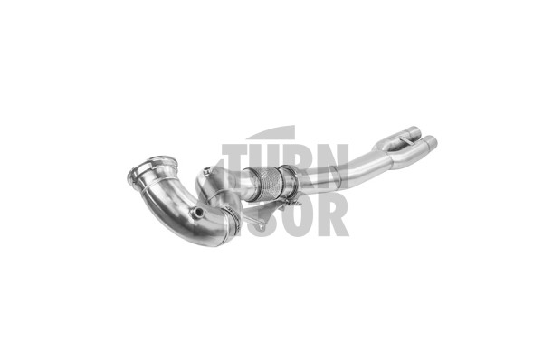 Alpha Competition Decat Downpipe for Audi RS3 8V.5 - TTRS 8s (No OPF) 