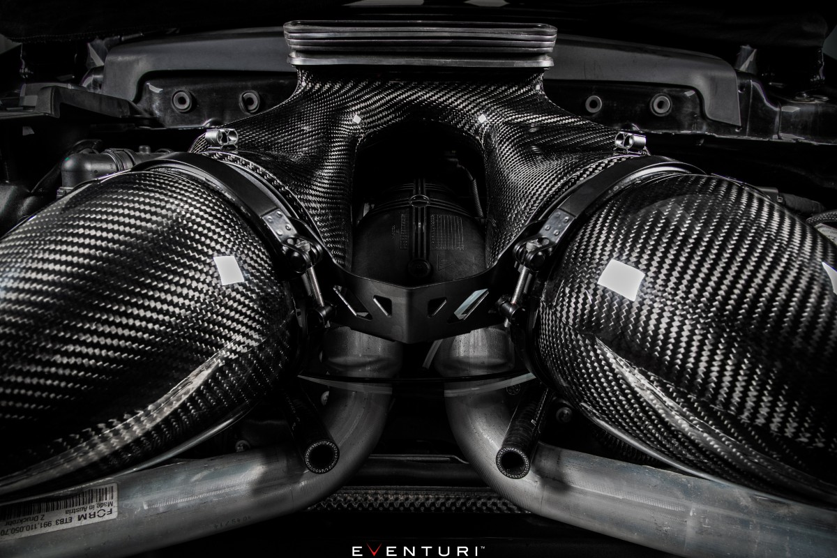 Eventuri Carbon Fiber Intake for Porsche 991 Turbo