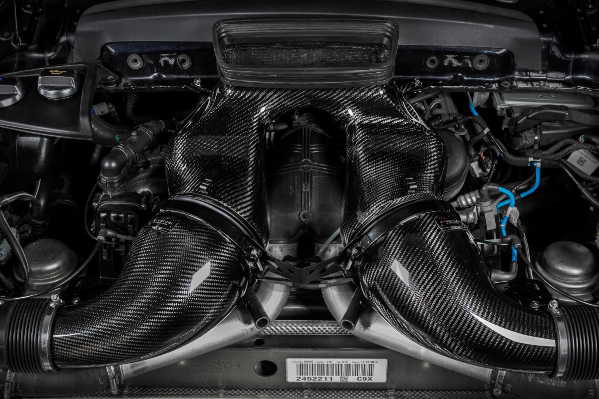 Eventuri Carbon Fiber Intake for Porsche 991 Turbo