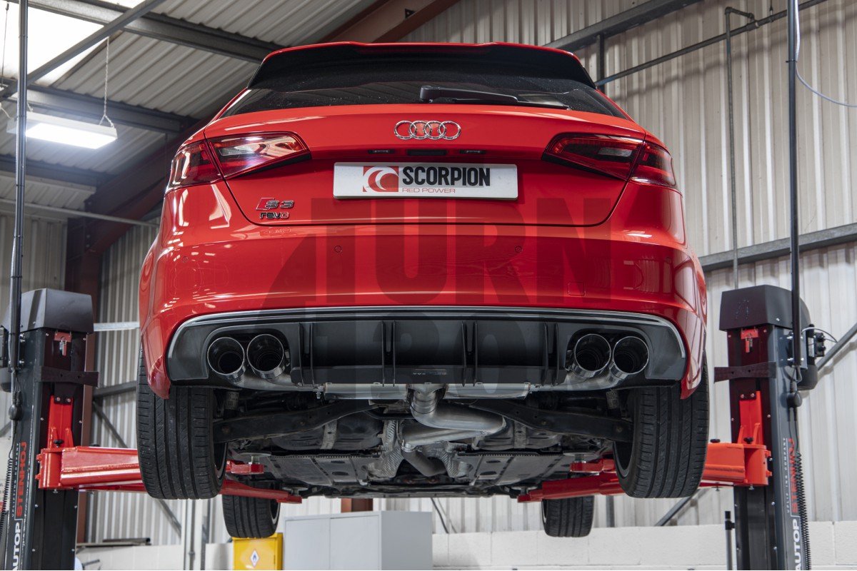 Audi S3 8V 3 doors / Sportback Scorpion Catback