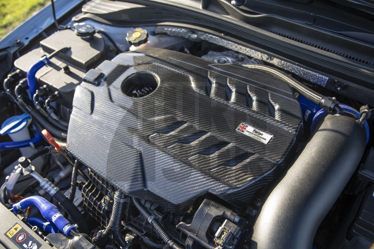 Forge Carbon Fiber Engine Cover Hyundai I30 N