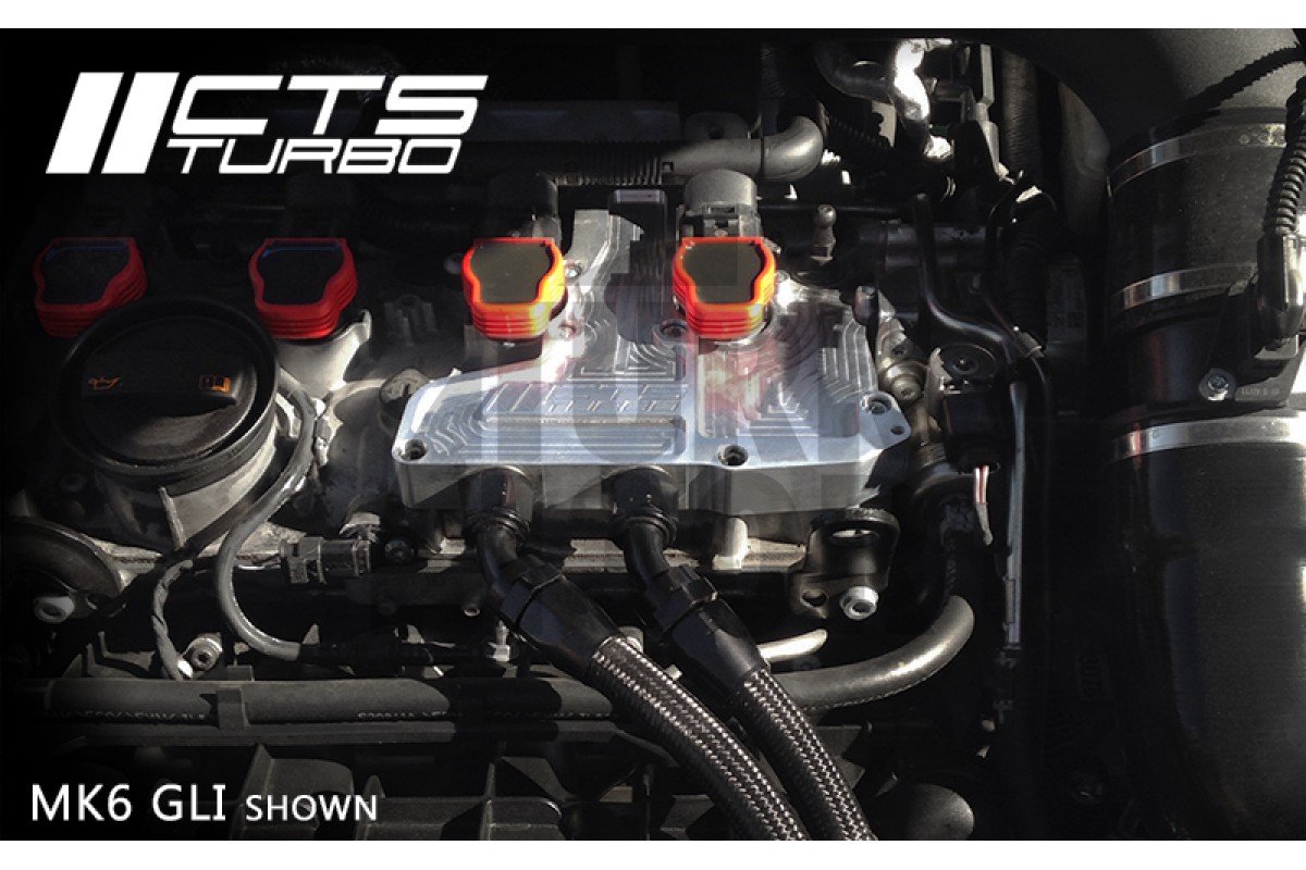 CTS Turbo  Oil Catch Can Golf 6 GTI / Scirocco / Leon 2.0 TSI 