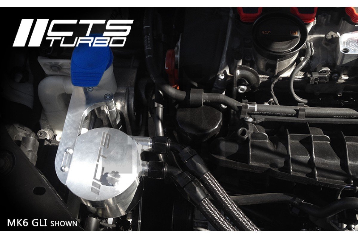 CTS Turbo  Oil Catch Can Golf 6 GTI / Scirocco / Leon 2.0 TSI 