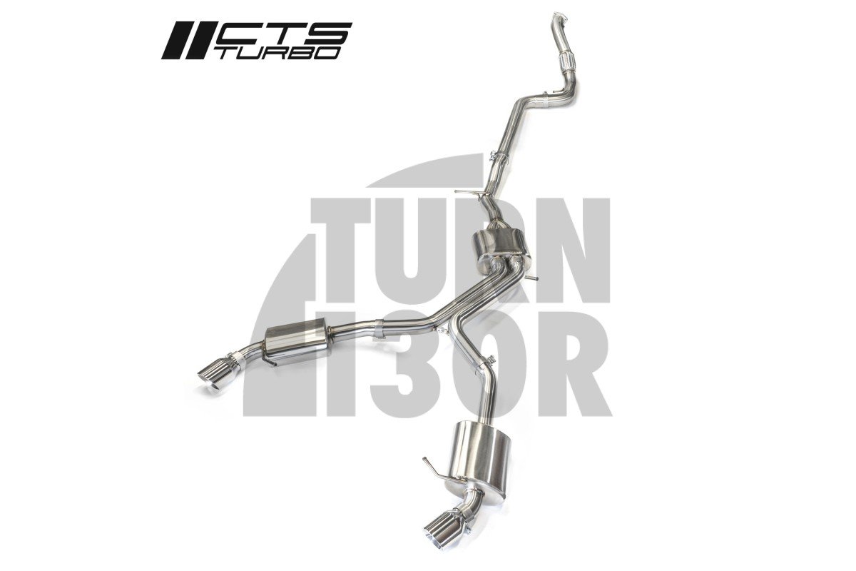 CTS Turbo Catback for Audi A4 B9 2.0 TFSI