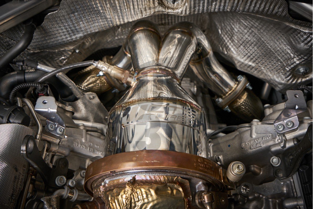 CTS Turbo Decat Downpipe for Audi S4 and S5 B9