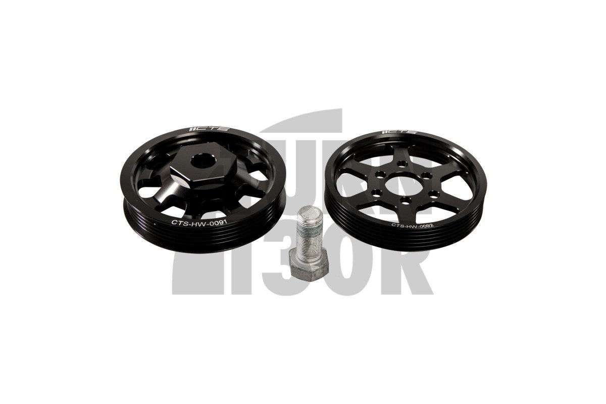 CTS Turbo  Crank and Power Steering Pulley Kit Golf 4 R32