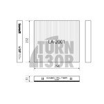 Hepa Cabin Filter for S3 8V, RS3 8Y, SQ2, Leon 3, Golf 7, TT 8S, and Golf 8 by Gruppe M