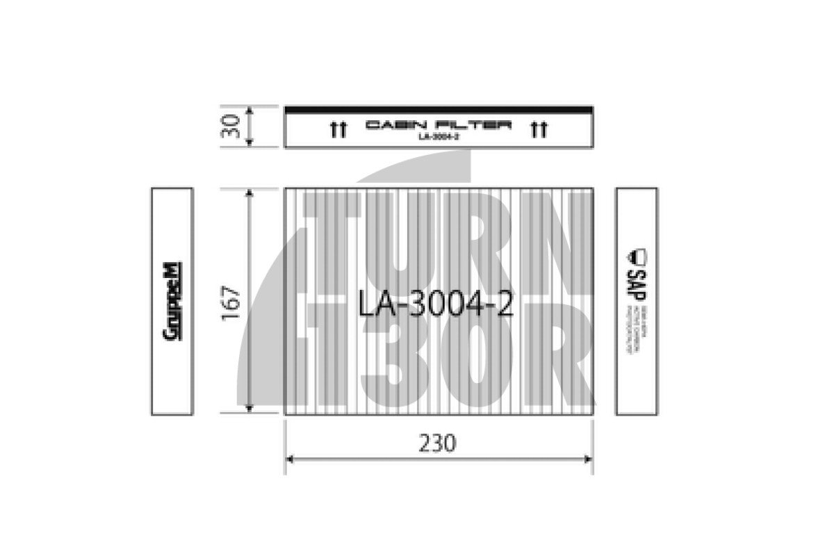 Gruppe M Hepa Cabin Filters for BMW M5 F90 and M8 F9x Series