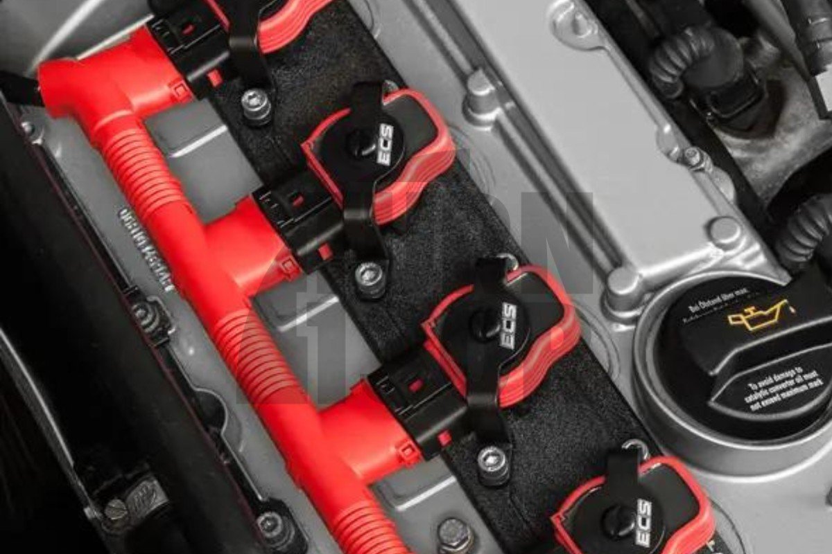 Ignition Coils Wiring Harness Cover (Red or Blue) for 2.0 TFSI, 2.0 TSI, 1.8T 20V