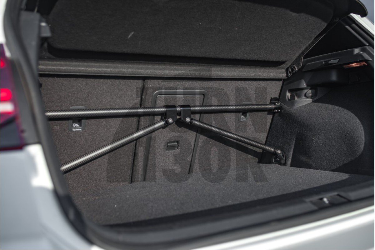 Rear Carbon Body Brace for Golf 7 GTI / R , Golf 8 GTI / R , Leon 3 Cupra Racingline