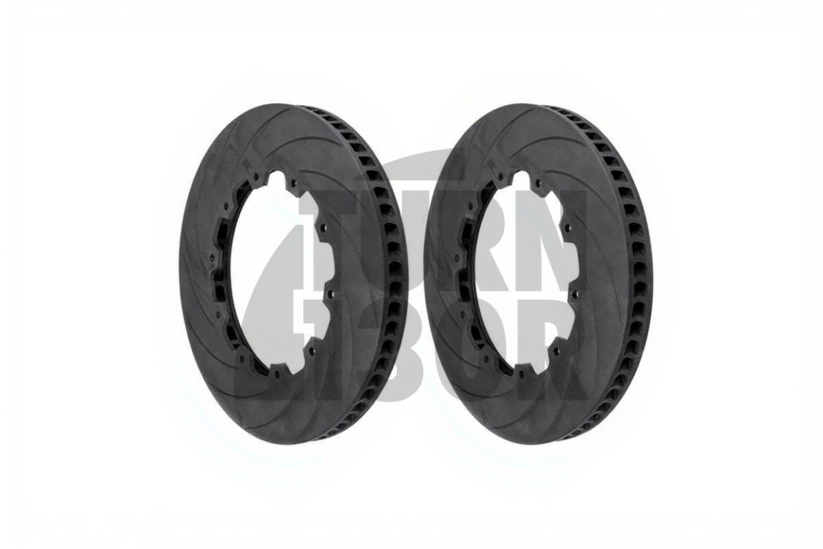 Dixcel FS Slotted Front Brake Discs Nissan R35 GTR 09-11 - 380mm 