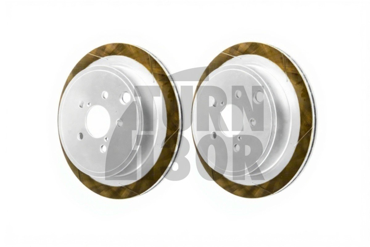 Dixcel FS Slotted Rear Brake Discs Toyota GT86 - GR86 & Subaru BRZ 