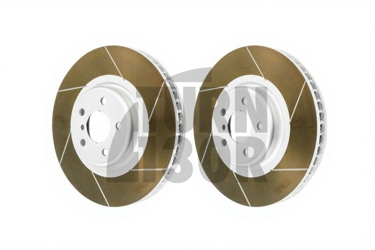 Dixcel FS Slotted Front Brake Discs Toyota Supra GR 3.0 A90 MK5 