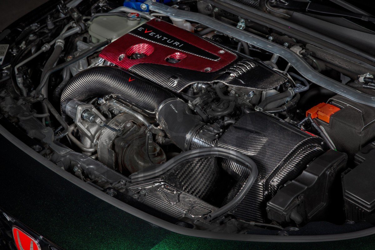 Eventuri   Carbon Fiber Intake System Honda Civic Type R FL5