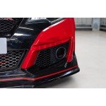 Airtec Fog Light Replacement Grilles for Honda Civic Type R FK2 