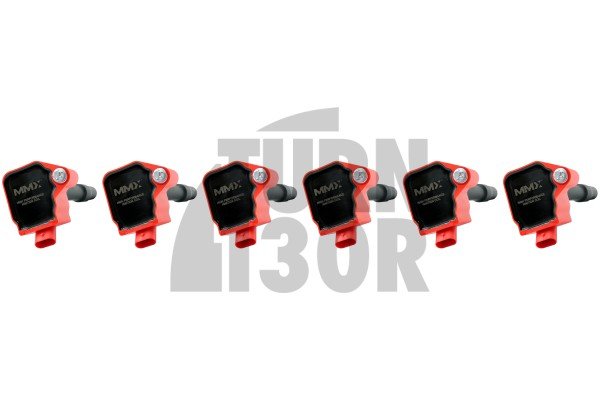 MMX Red Coil Packs for BMW 140i - 240i - 340i - Supra B58 and M3 - M4 G8x - X3M S58