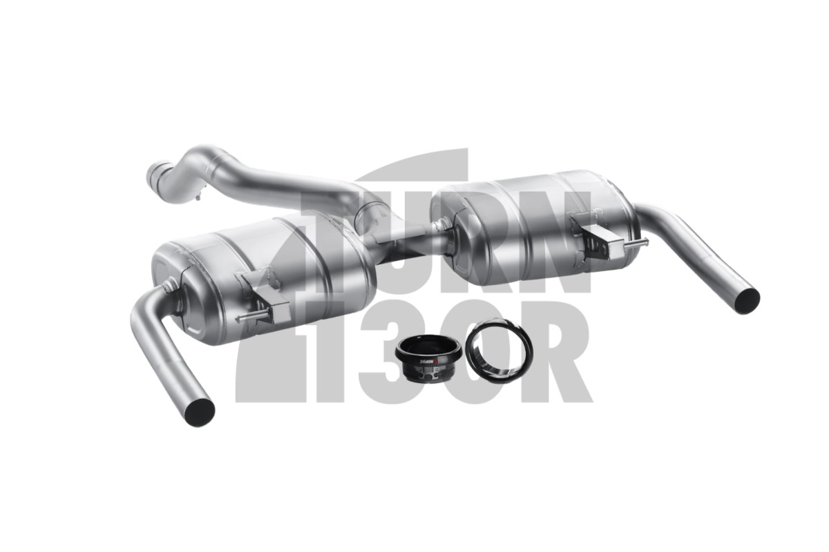 Akrapovic Slip-On Stainless Steel Exhaust for Renault Clio 3 RS 200 