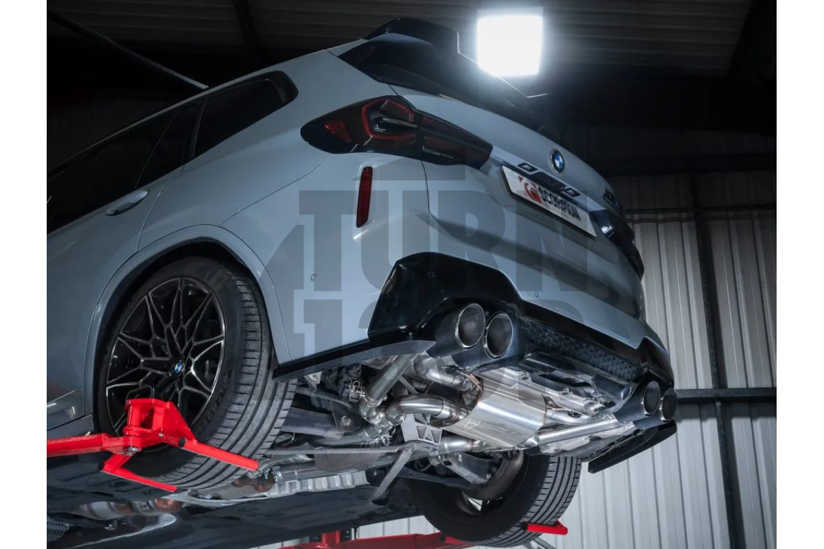 Scorpion Catback Exhaust for BMW X3M F97 - X4M F98 Facelift