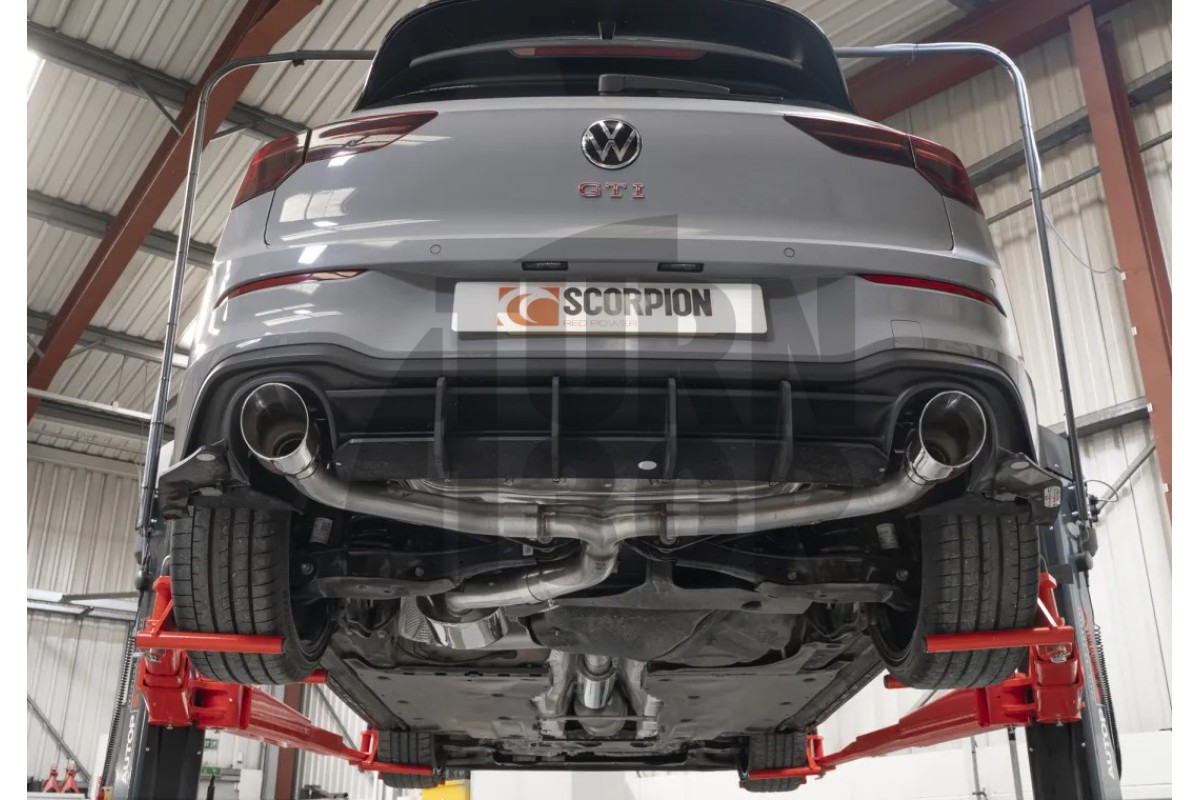 Scorpion Catback - GPF Back Exhaust for Golf 8 GTI Clubsport