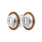 Dixcel FS Slotted Rear Brake Discs for Toyota Supra MK4 2JZ