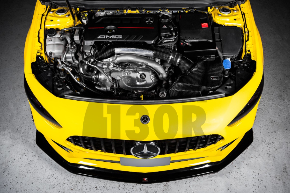 Eventuri Carbon Fiber Turbo Inlet Tube for Mercedes Benz A35 AMG W177