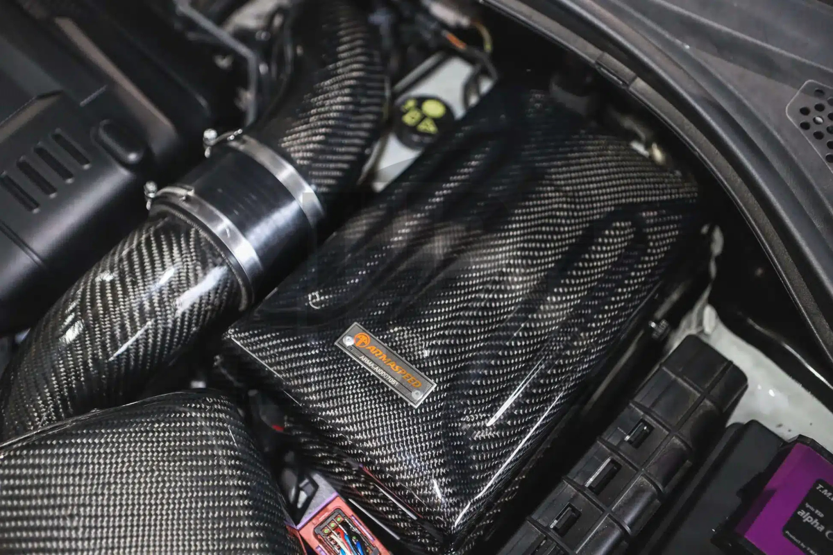 Armaspeed Carbon Fiber Battery Cover S3 8V / Golf 7 GTI / Golf 7 R / Leon 3 Cupra / Octavia 5E VRS