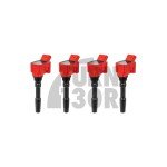 red ignition coils for S3 8V / Golf 7 GTI / R / Leon 3 Cupra / TT 8S 2.0 TFSI EA888.3 Alpha Competition