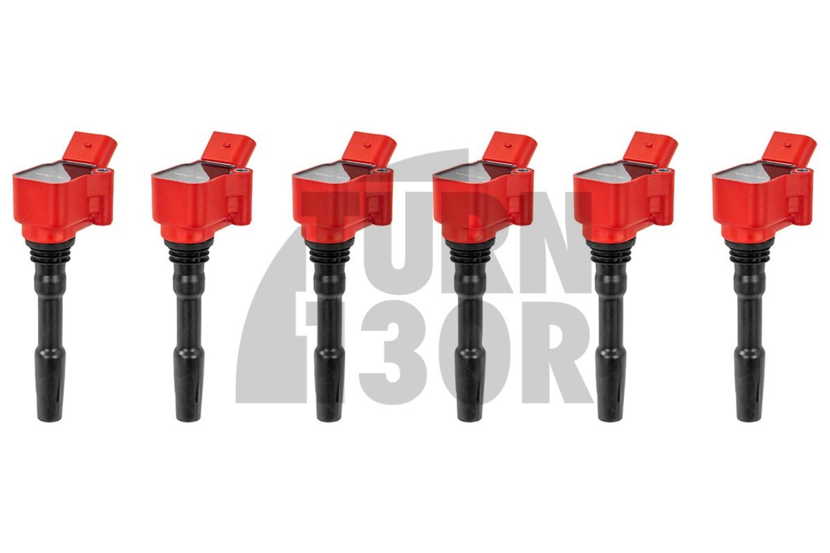 red ignition coils for Audi S4 / RS4 B9 and S5 / RS5 B9 Alpha Competition