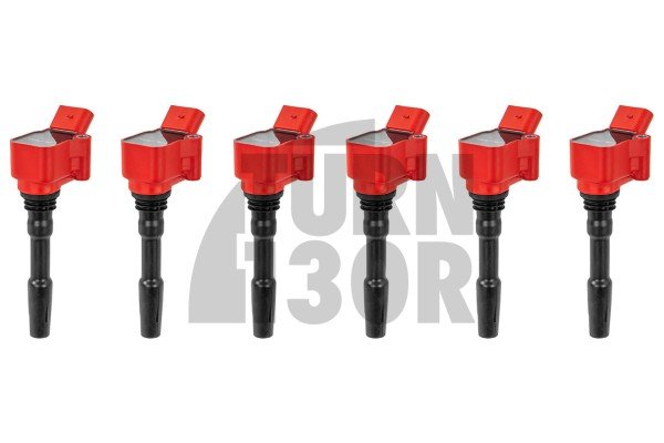 red ignition coils for Audi S4 / RS4 B9 and S5 / RS5 B9 Alpha Competition