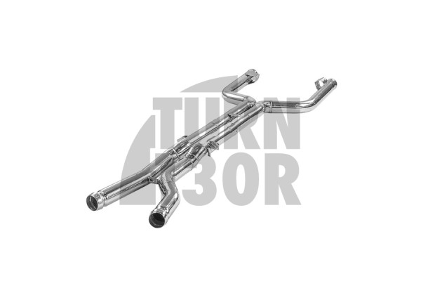 Alpha Competition Resonator Delete Mid Pipe Mercedes C63 AMG W205