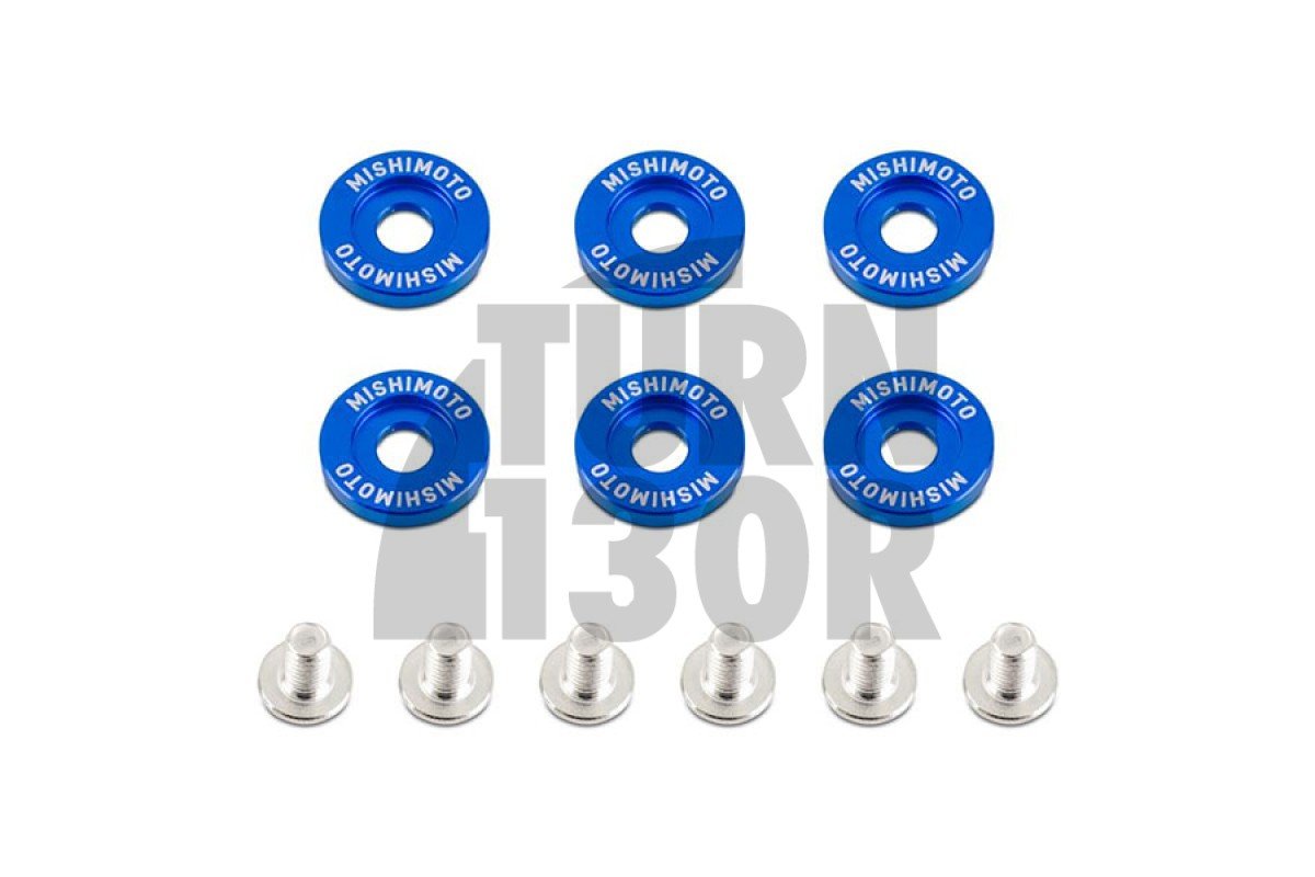 Anodised Fender Washers and M6 Bolts Kit Mishimoto