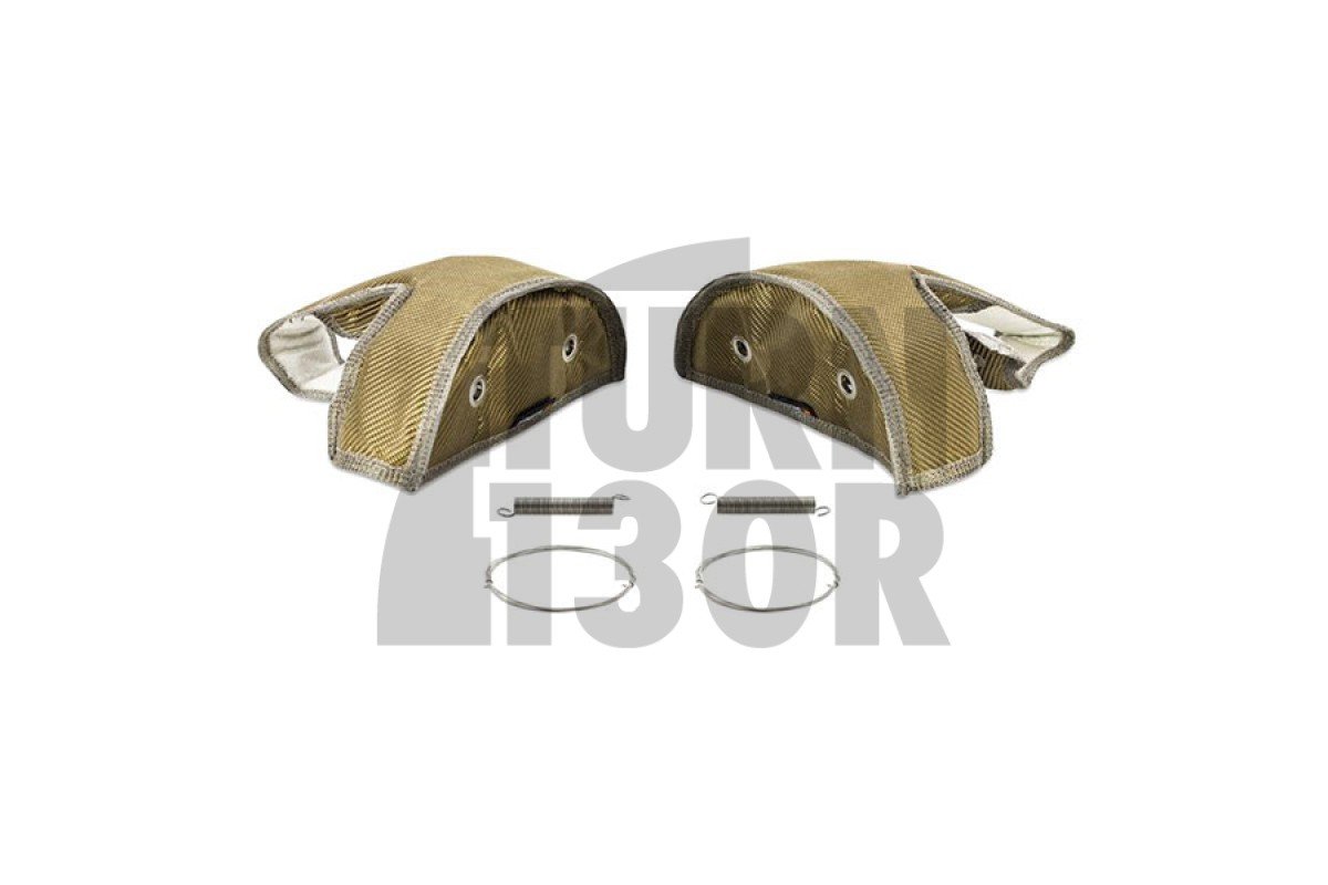 Titanium Turbo Blankets for BMW 135i E82 / 335i E9x N54 Mishimoto