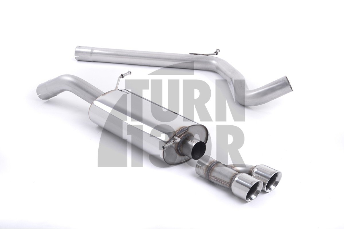 Milltek Catback Non-resonated for Polo 6R GTI /Audi A1 1.4 TSI